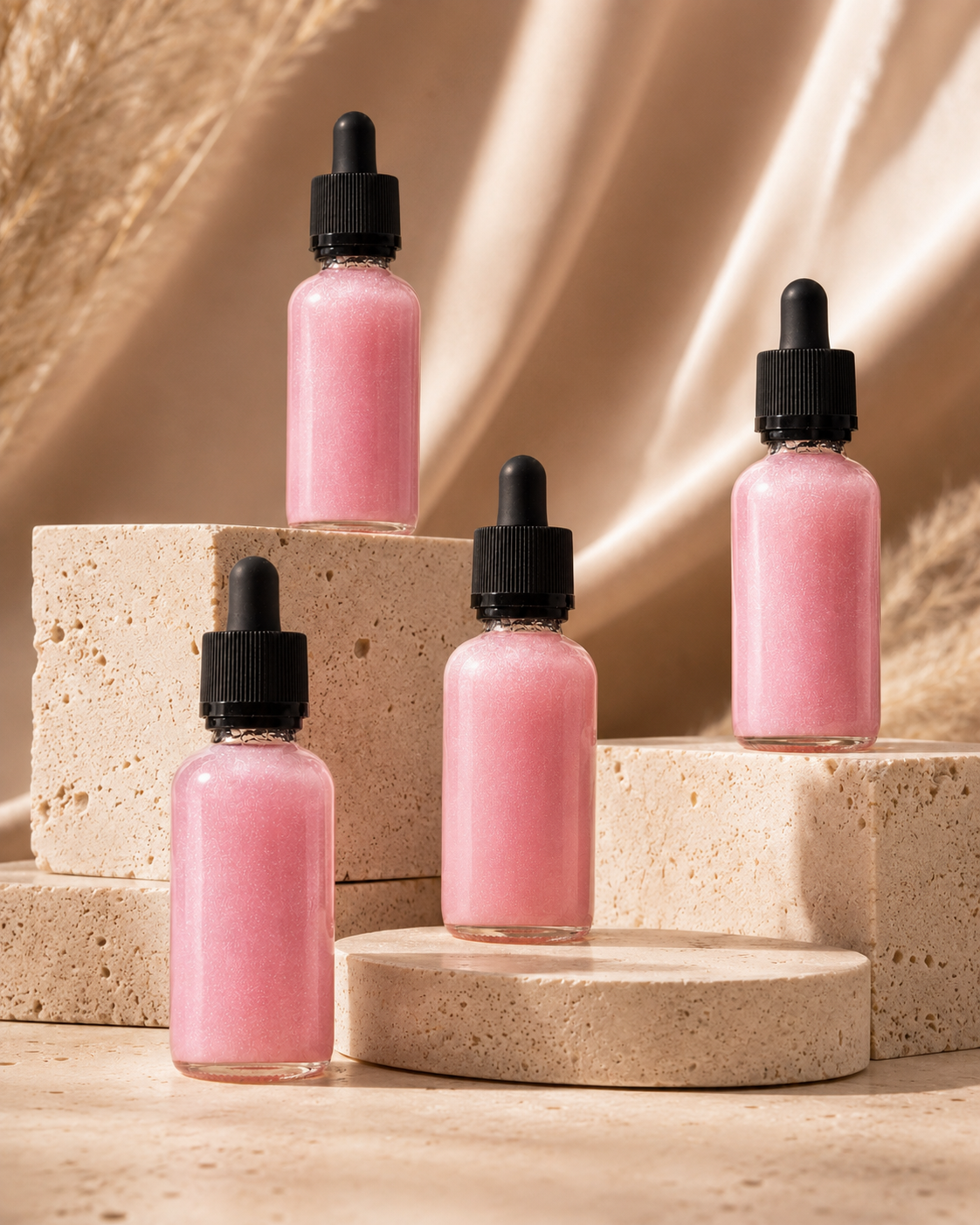 Multiple C—Bombs bottles arranged to show small-batch depth